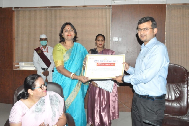 PSY Meritorious honor in Hosangabad Collectorate